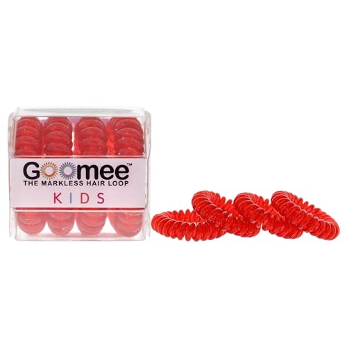 Goomee Kids The Markless Haarschlaufen-Set – Verzauberte Rose für Kinder, 4-teiliges Haargummis von Goomee