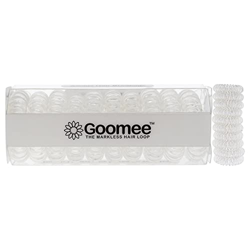 Goomee The Markless Haarschlaufen-Set, transparent, für Damen, 10 Stück von Goomee