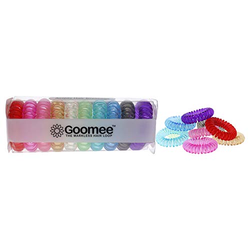 Goomee The Markless Haarschlaufen-Set – Jelly Collection für Damen, 10 Stück von Goomee