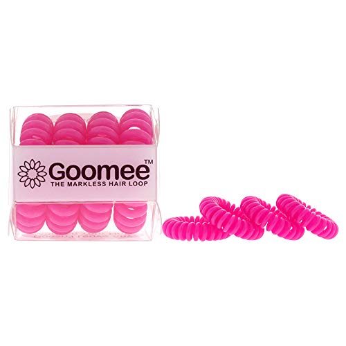 Goomee The Markless Haarschlaufen-Set – Panther Pink für Damen, 4-teiliges Haargummis von Goomee