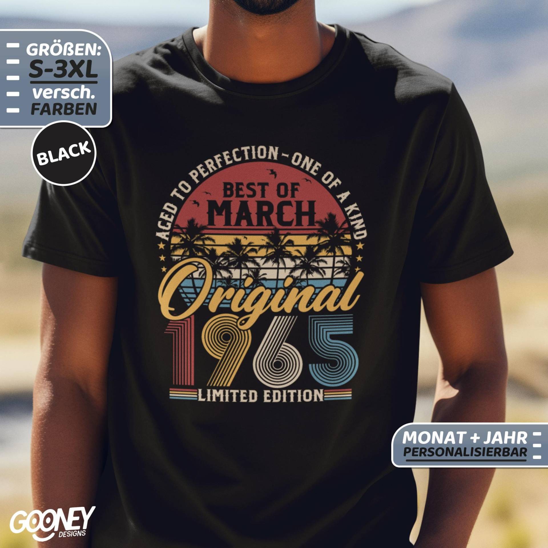 60 Geburtstag, Geburtstag Geschenk, Shirt, Jahre Alt 1965, 1965 Geboren 60 Geburtstag, Geburtstag Geschenk, Shirt, Jahre Alt 1965, 1965 Geboren von GooneyDesigns