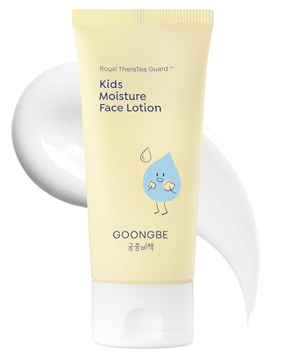 GOONGBE Feuchtigkeitsspendende Gesichtslotion für Kinder, tägliche Gesichtsfeuchtigkeit für koreanische Kinder, 8 Stunden erfrischende Feuchtigkeitscreme mit Cica und Allantoin, allergenfreier Duft, GOONGBE Feuchtigkeitsspendende Gesichtslotion für Kinder, tägliche Gesichtsfeuchtigkeit für koreanische Kinder, 8 Stunden erfrischende Feuchtigkeitscreme mit Cica und Allantoin, allergenfreier Duft, von Goongbe
