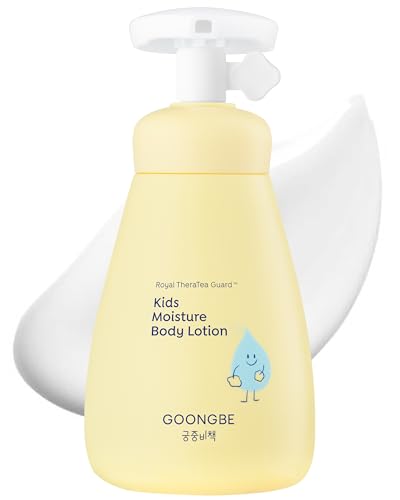GOONGBE Feuchtigkeitsspendende Körperlotion für Kinder, Koreanische tägliche Feuchtigkeitscreme für Kinder, 24 Stunden lang anhaltende Feuchtigkeitscreme mit Cica und Squalan, allergenfreier Duft GOONGBE Feuchtigkeitsspendende Körperlotion für Kinder, Koreanische tägliche Feuchtigkeitscreme für Kinder, 24 Stunden lang anhaltende Feuchtigkeitscreme mit Cica und Squalan, allergenfreier Duft von Goongbe