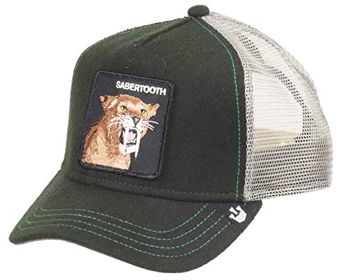 Goorin Bros. Trucker Cap All BITE Sabertooth Grün Green, Size:ONE Size von Goorin Bros.