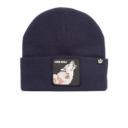 Goorin Bros. Beanie Wolf Man Lone Wolf Dark Navy Dunkelblau, Size:OneSize von Goorin Bros.