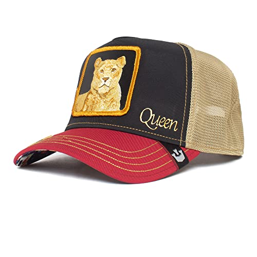 Goorin Bros. Trucker Cap Carte Blanche Casion Serie Black Schwarz Rot Beige, Size:OneSize von Goorin Bros.