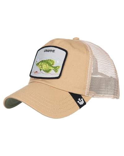 Goorin Bros. Crappie 101-1529 Hut mit Visier, Uni, Baumwollmischung, Braun, Einheitsgröße mit verstellbarem Snapback, beige, Einheitsgröße Goorin Bros. Crappie 101-1529 Hut mit Visier, Uni, Baumwollmischung, Braun, Einheitsgröße mit verstellbarem Snapback, beige, Einheitsgröße von Goorin Bros.