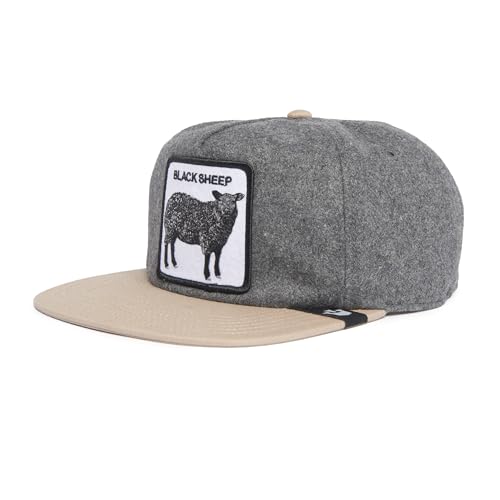Goorin Bros. Flat Cap Flock Mountain Grey Heather Dunkelgrau, Size:OneSize von Goorin Bros.