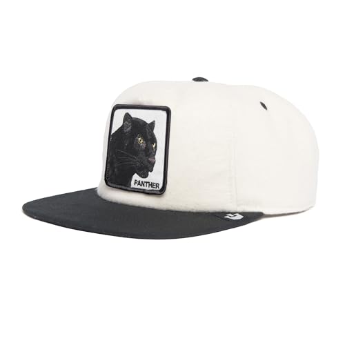 Goorin Bros. Flat Cap Stealth Explorer Natural Weiß Schwarz, Size:OneSize von Goorin Bros.
