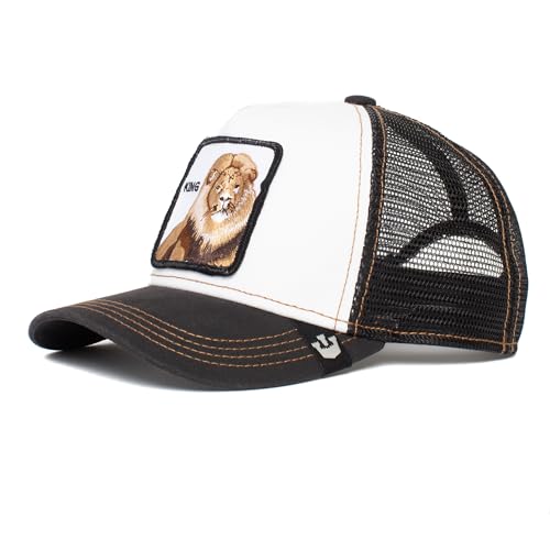 Goorin Bros. Herren The Farm Unisex Baseball Trucker Hat Baseballkappe, Schwarz (King), Einheitsgröße von Goorin Bros.