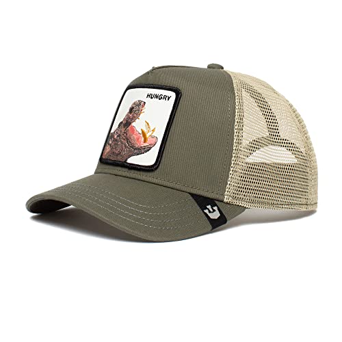 Goorin Bros. Trucker Cap Hippo Hooray Hungry Olive Khaki, Size:OneSize von Goorin Bros.