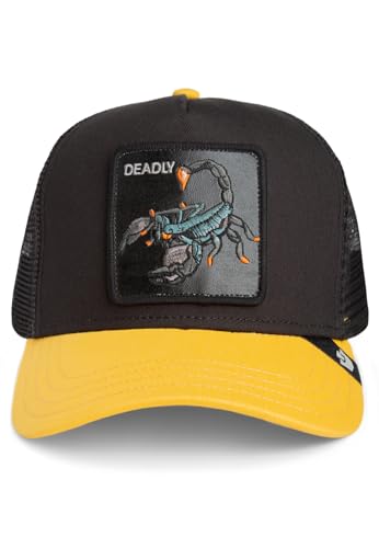 Goorin Bros. Kinder Trucker Cap Deadly Mini Void Beam Schwarz Gelb, Size:OneSize von Goorin Bros.