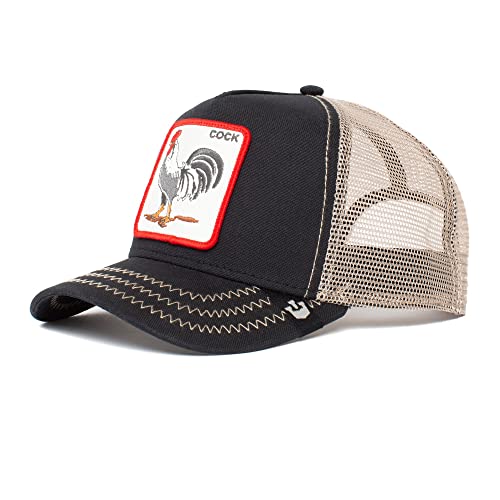 Goorin Bros. Herren Baseball Baseballkappe, Schwarz (Rooster), Einheitsgröße von Goorin Bros.