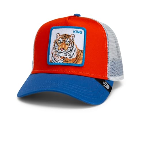 Goorin Bros. Team Pride Collection Trucker Mütze für Damen und Herren, Orange/Abendrot im Zickzackmuster (Sunset Chevron), Einheitsgr��e von Goorin Bros.