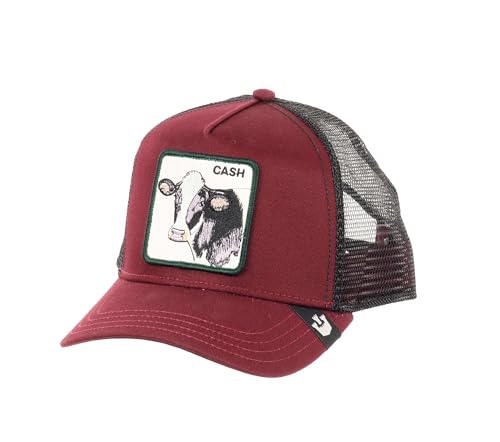 Goorin Bros. Trucker Cap The Cash Cow Wine Dunkelrot, Size:OneSize von Goorin Bros.