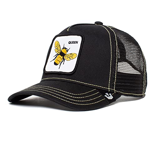 Goorin Bros. The Farm Trucker-Kappe aus Netzstoff für Damen und Herren, Black Queen Bee, Einheitsgröße von Goorin Bros.