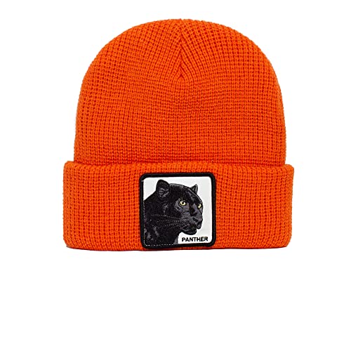 Goorin Bros. The Farm Unisex-Beanie, Acryl, mit Bündchen, Panther Vision (Orange), Einheitsgr��e von Goorin Bros.