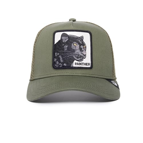 Goorin Bros. Unisex-Erwachsene Farm Original Adjustable Snapback Mesh Trucker Hat Baseballkappe, Olive (The Panther), Einheitsgre von Goorin Bros.