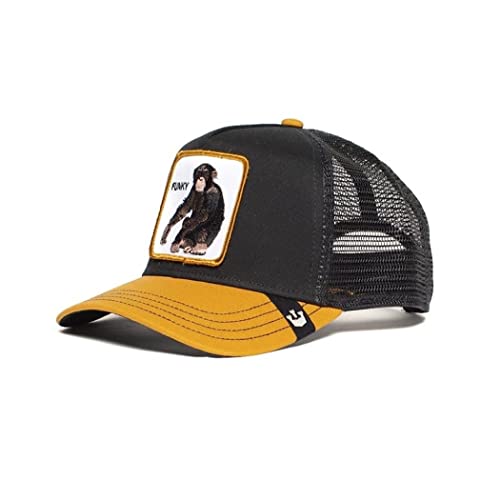 Goorin Bros. The Funky Monkey Black A-Frame Adjustable Trucker Cap - One-Size von Goorin Bros.