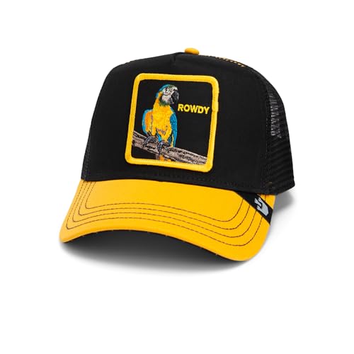 Goorin Bros. Trucker Cap The Rowdy Bird Black Schwarz Gelb, Size:OneSize von Goorin Bros.