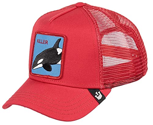 Goorin Bros. Herren The Farm Unisex Baseball Trucker Hat Baseballkappe, Rot (Killerwal), Einheitsgröße von Goorin Bros.