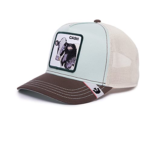 Goorin Bros. Trucker Cap MV Bovine Mint Türkis Braun Weiß, Size:OneSize von Goorin Bros.
