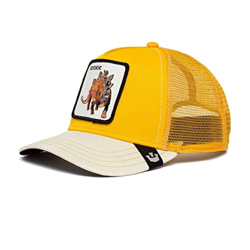 Goorin Bros. Unisex-Erwachsene The Farm Dinosaur Capsule Adjustable Trucker Hat Baseballkappe, Gelb (Roofed Lizard), Einheitsgröße von Goorin Bros.