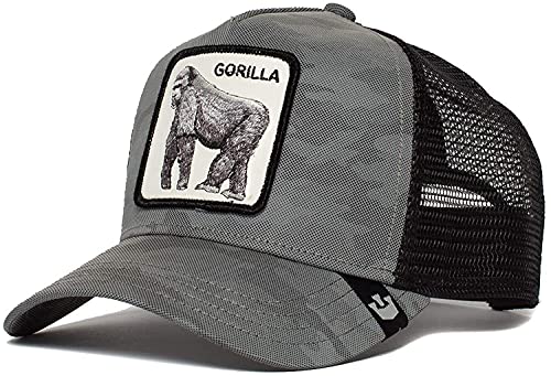 Goorin Bros. Trucker Cap Silverback Gorilla Schwarz Black, Size:ONE Size von Goorin Bros.