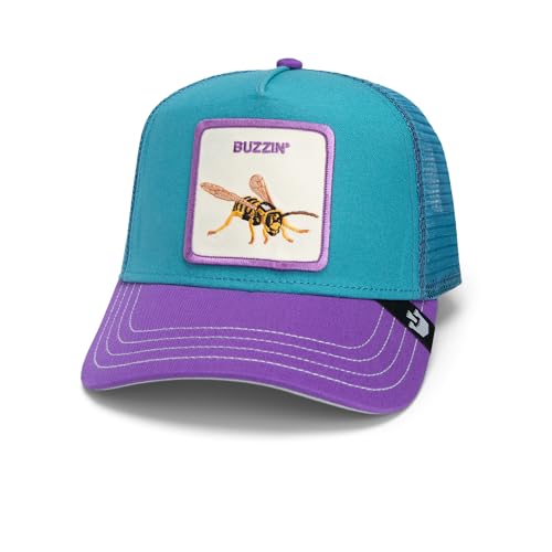 Goorin Bros. Trucker Cap The Buzzing Bug Teal Türkis Lila, Size:OneSize von Goorin Bros.