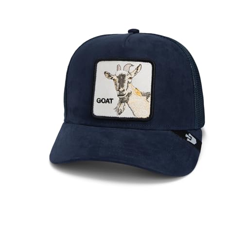 Goorin Bros. Trucker-Mütze aus Mikro-Wildleder-Kollektion, Marineblau (die Wildlederziege), Einheitsgr��e von Goorin Bros.