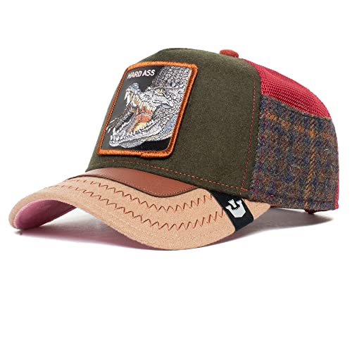 Goorin Bros. Trucker Cap Trunchbull Olive Grün Rot, Size:OneSize von Goorin Bros.