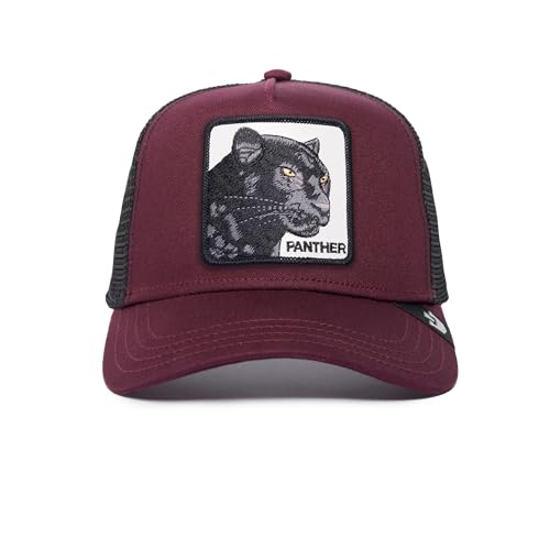 Goorin Bros. Unisex-Erwachsene Farm Original Adjustable Snapback Mesh Trucker Hat Baseballkappe, Wine (The Panther), Einheitsgre von Goorin Bros.