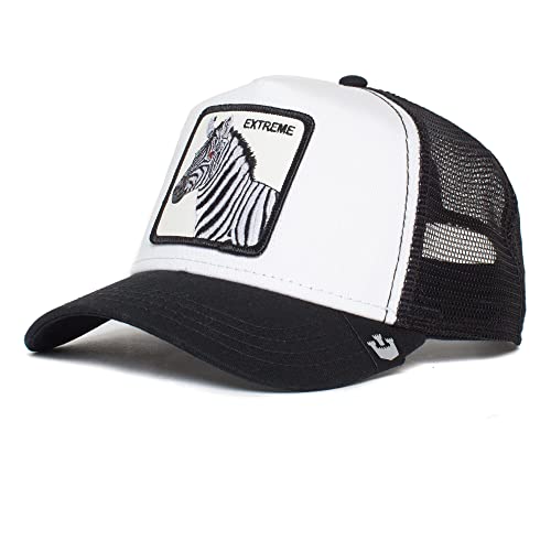 Goorin Bros. Unisex-Erwachsene The Farm Original Adjustable Snapback Trucker Hat Baseballkappe, Ebenholz (Exxxtreme), Einheitsgröße von Goorin Bros.
