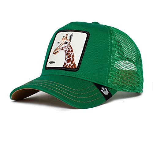 Goorin Bros. Unisex-Erwachsene The Farm Original Adjustable Snapback Trucker Hat Baseballkappe, Grün (die Giraffe), Einheitsgröße von Goorin Bros.