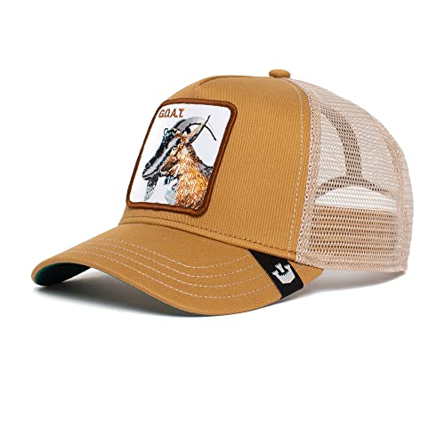 Goorin Bros. Unisex-Erwachsene The Farm Original Adjustable Snapback Trucker Hat Baseballkappe, Khaki, Einheitsgröße von Goorin Bros.