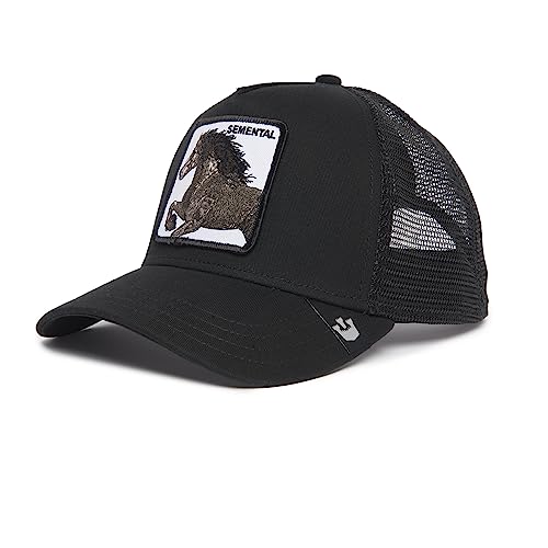 Goorin Bros. Unisex-Erwachsene The Farm verstellbare Trucker-Mütze, Schwarz (Semental), EinheitsgröÃŸe von Goorin Bros.