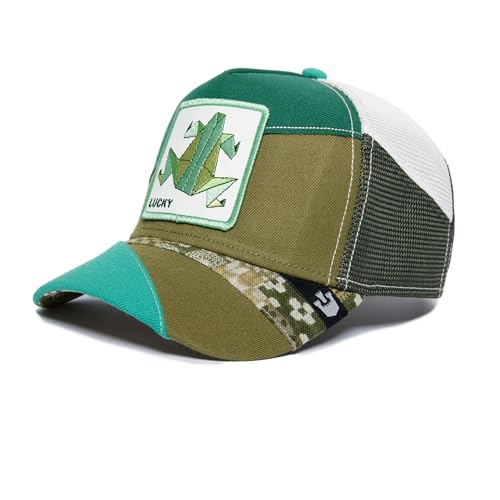 Goorin Bros. Unisex Farmigami Collection verstellbare Trucker-Hüte, Farmigami Good Luck (Grün), Einheitsgr��e von Goorin Bros.