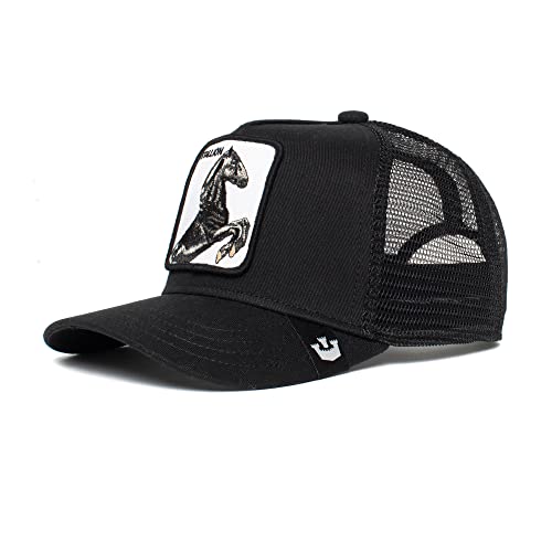 Goorin Bros. Unisex-Kinder The Farm Children's Trucker Hat Baseballkappe, Kleiner Hengst (schwarz), Einheitsgröße von Goorin Bros.