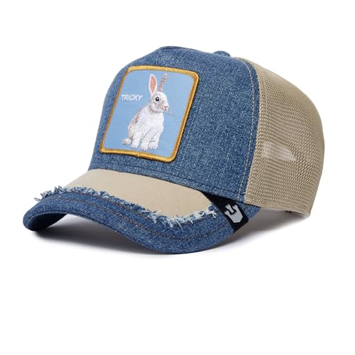 Goorin Bros. Trucker Cap Silky Rabbit Denim Blau, Size:OneSize von Goorin Bros.