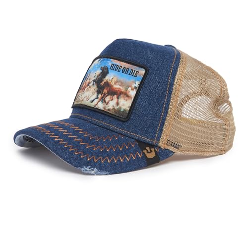Goorin Bros. Unisex Western-Themed Rodeo Collection verstellbare Trucker-Mütze, Modellnummer: 21d302d13 (Ride Or Die), Einheitsgr��e von Goorin Bros.