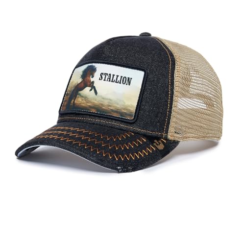 Goorin Bros. Unisex Western-Themed Rodeo Collection verstellbare Trucker-Mütze, Modellnummer: 5741110n (Hengst), Einheitsgr��e von Goorin Bros.