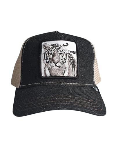 Goorin Bros. White Tiger 101-0392 Mütze mit synthetischem Schirm, Denim, Einheitsgröße Goorin Bros. White Tiger 101-0392 Mütze mit synthetischem Schirm, Denim, Einheitsgröße von Goorin Bros.