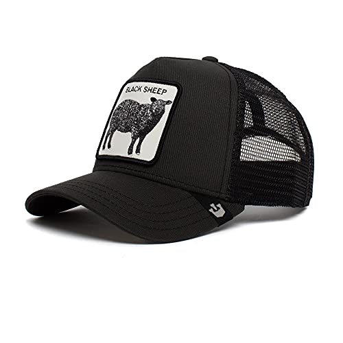 Goorin Bros. The Black Sheep Schaf Black A-Frame Adjustable Trucker Cap - One-Size von Goorin Bros.