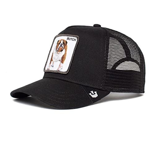 Goorin Bros. Unisex-Erwachsene The Farm Original Adjustable Snapback Trucker Hat Baseballkappe, Schwarz (Butch), Einheitsgröße von Goorin Bros.
