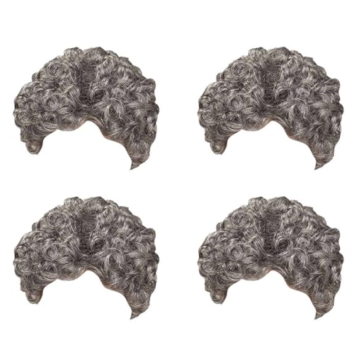 Goorvoucs 4X Silber Erwachsene Momma Alte KostüM PerüCke Oma Goorvoucs 4X Silber Erwachsene Momma Alte KostüM PerüCke Oma von Goorvoucs
