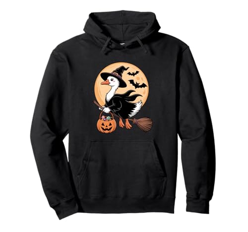Gans Hexenhut Kürbis Halloween Kostüm Herren Damen Kinder Pullover Hoodie Gans Hexenhut Kürbis Halloween Kostüm Herren Damen Kinder Pullover Hoodie von Goose Lover Halloween Party Wear