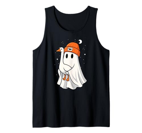 Ghost Goose Halloween Tierliebhaber Beenie Hut Jungen Mädchen Tank Top Ghost Goose Halloween Tierliebhaber Beenie Hut Jungen Mädchen Tank Top von GooseAxis1