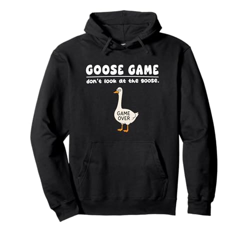 Lustiges Gans-Spiel Don't Look Game Over für Jungen Mädchen Kinder Pullover Hoodie von GooseAxis1