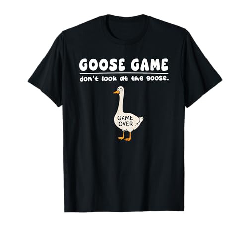 Lustiges Gans-Spiel "Don't Look Game Over" für Jungen Mädchen Kinder T-Shirt von GooseAxis1