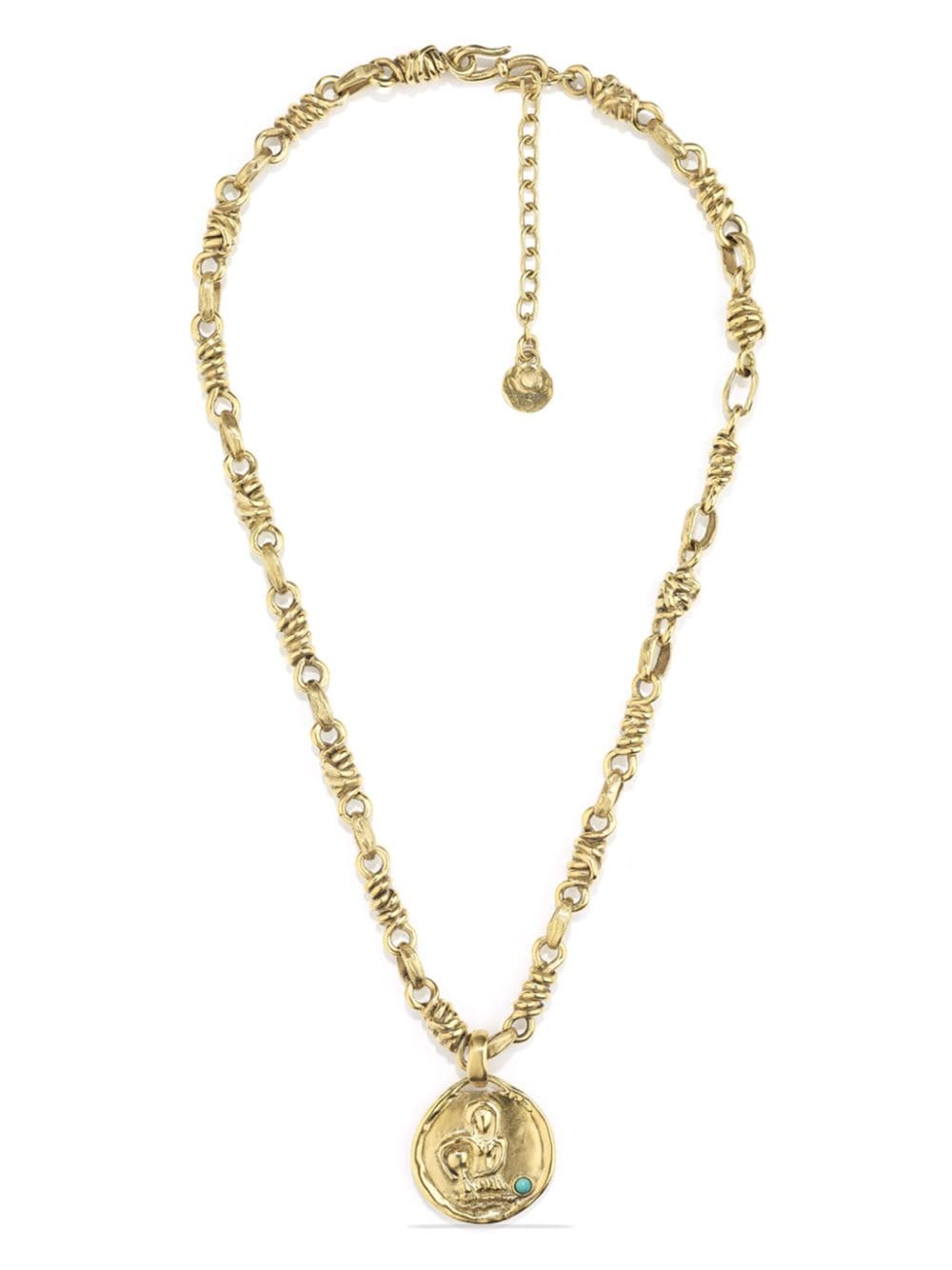 Goossens Halskette mit Wassermann-Anhänger - Gold von Goossens